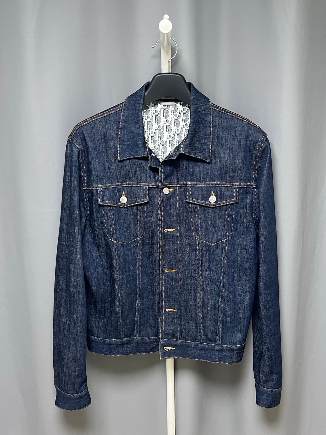 [정품] 새상품급 / 52 디올 오블리크 청자켓 상품이미지1