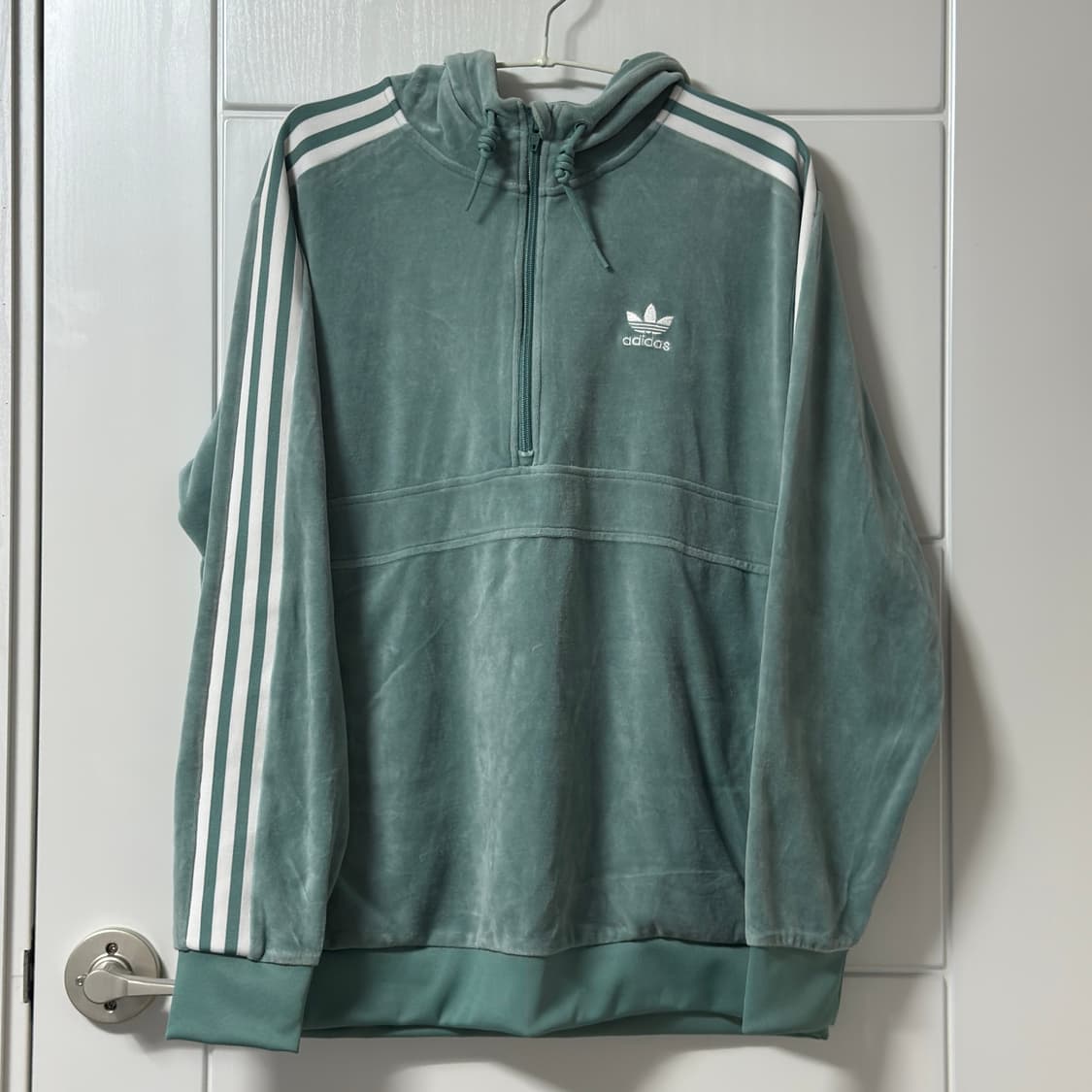 아디다스 코지 하프집업 벨벳 후드 상품이미지3