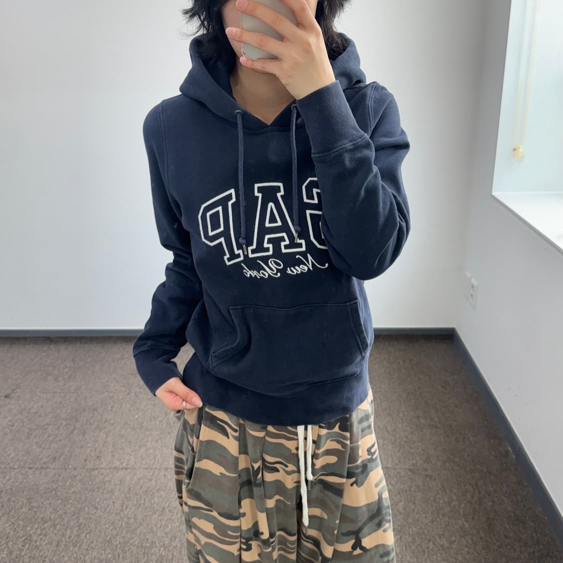 Gap 네이비 후드티  상품이미지1