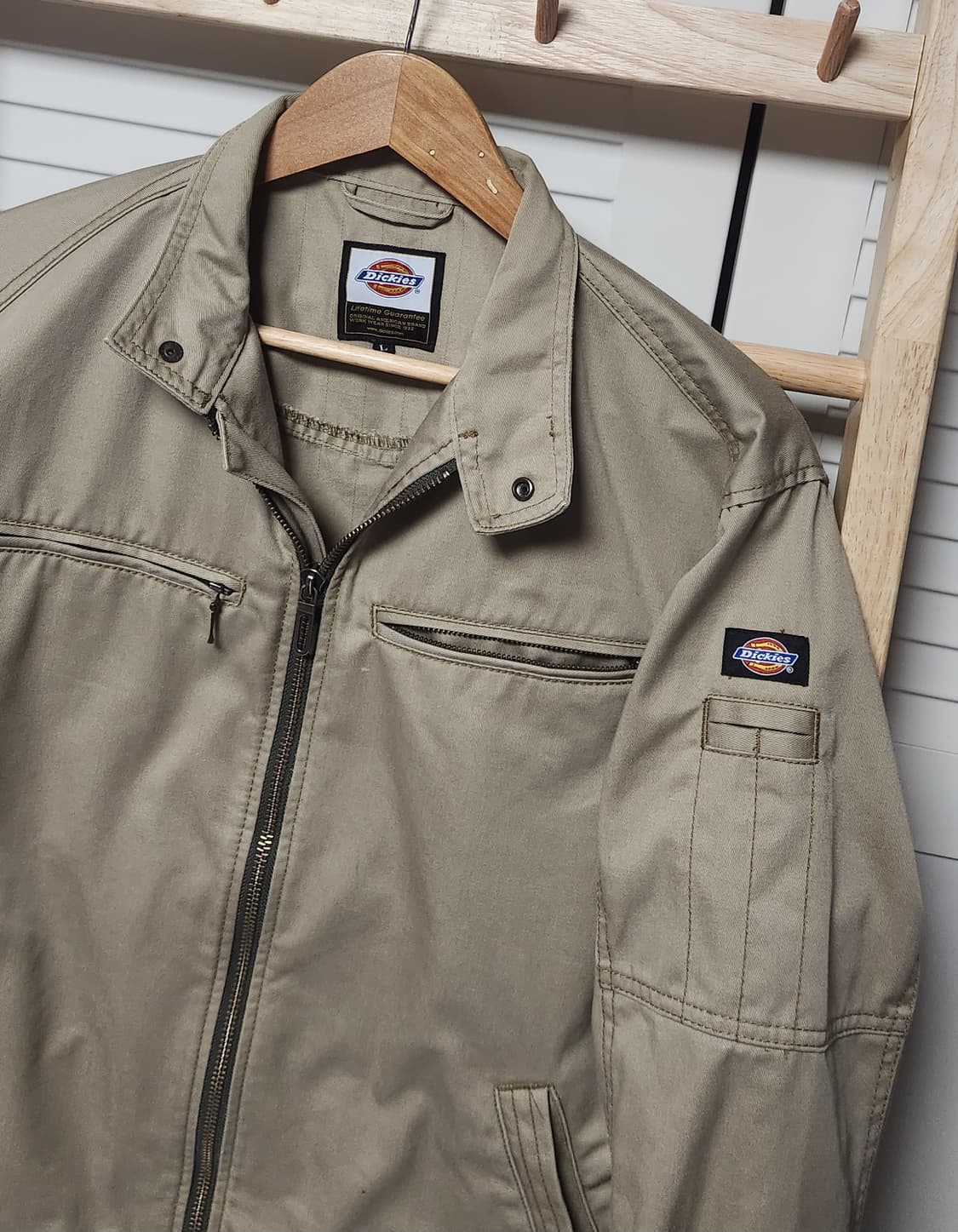 디키즈 베이지 디트로이트 워크 자켓 상품이미지3