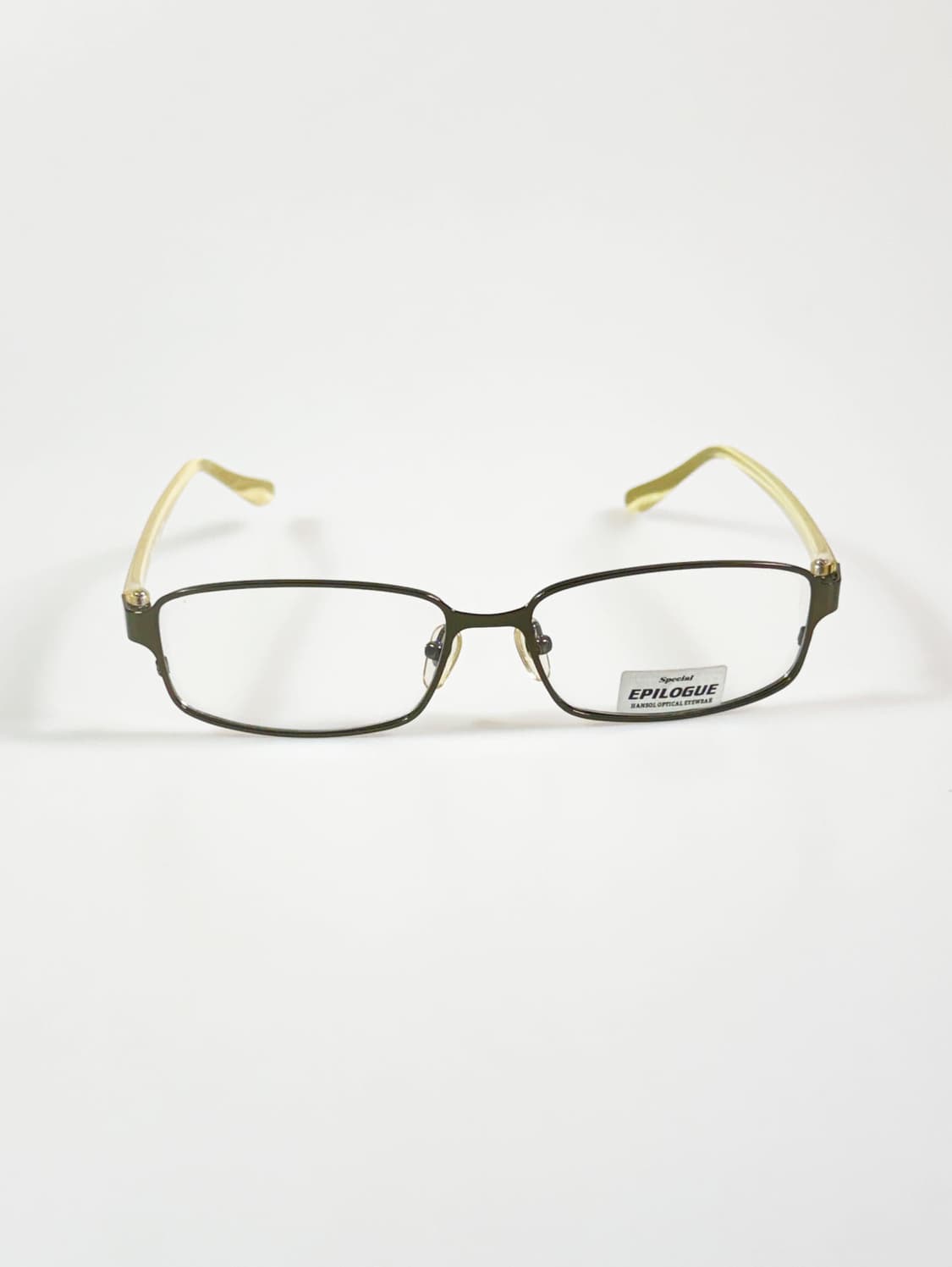 EPILOGUE 슬림 스퀘어 메탈 프레임 빈티지 안경 상품이미지2