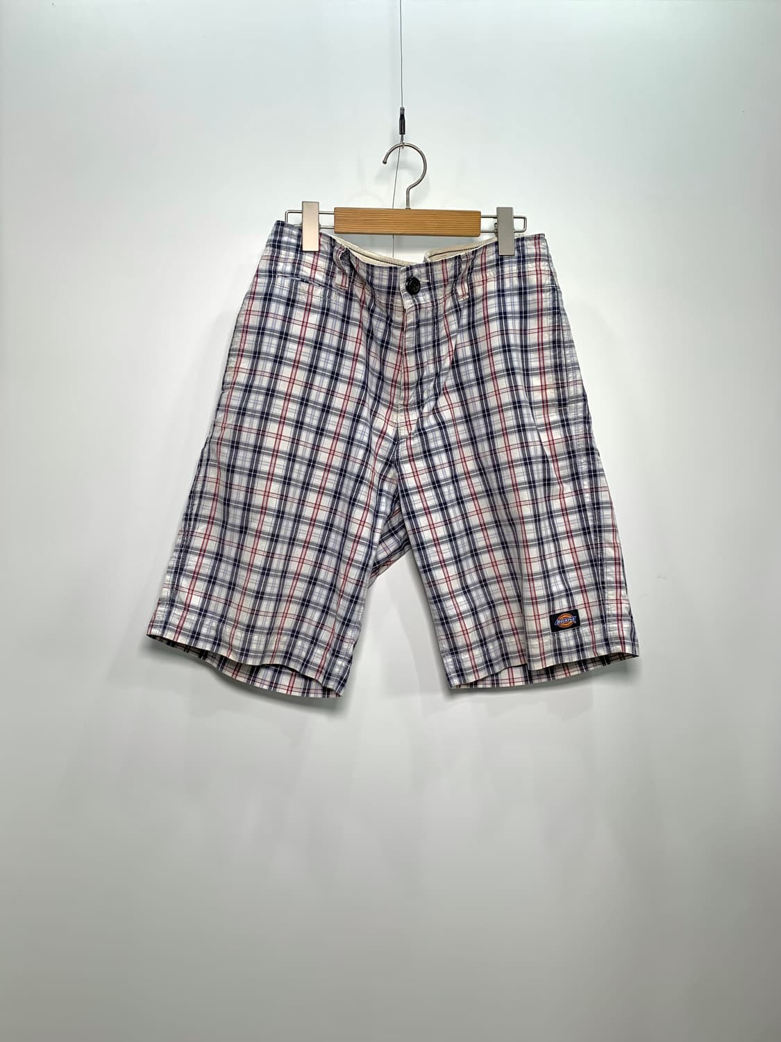 디키즈 체크패턴 하프팬츠 상품이미지1
