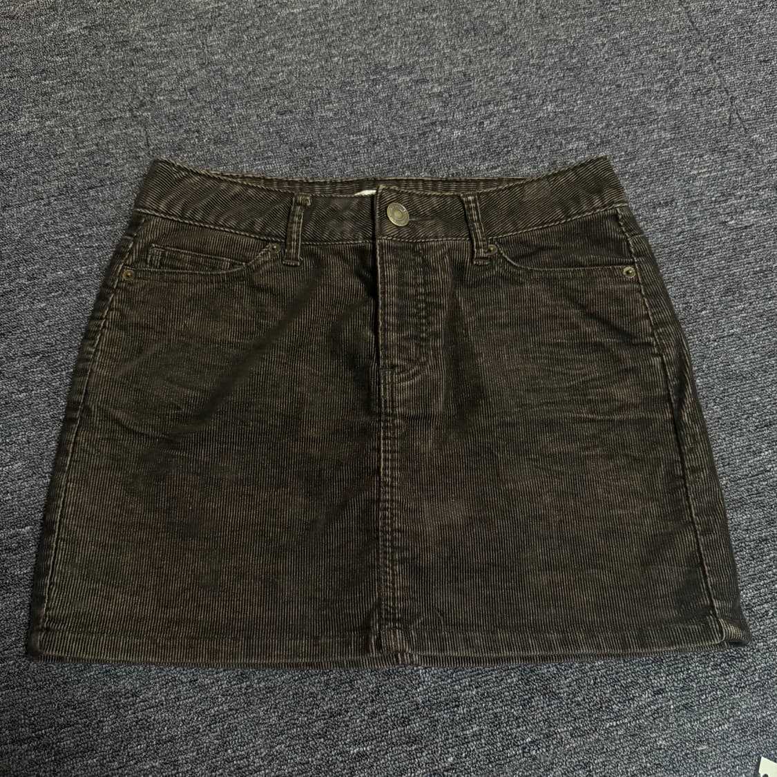 키스카르마 빈티지 코듀로이 미니스커트 상품이미지1