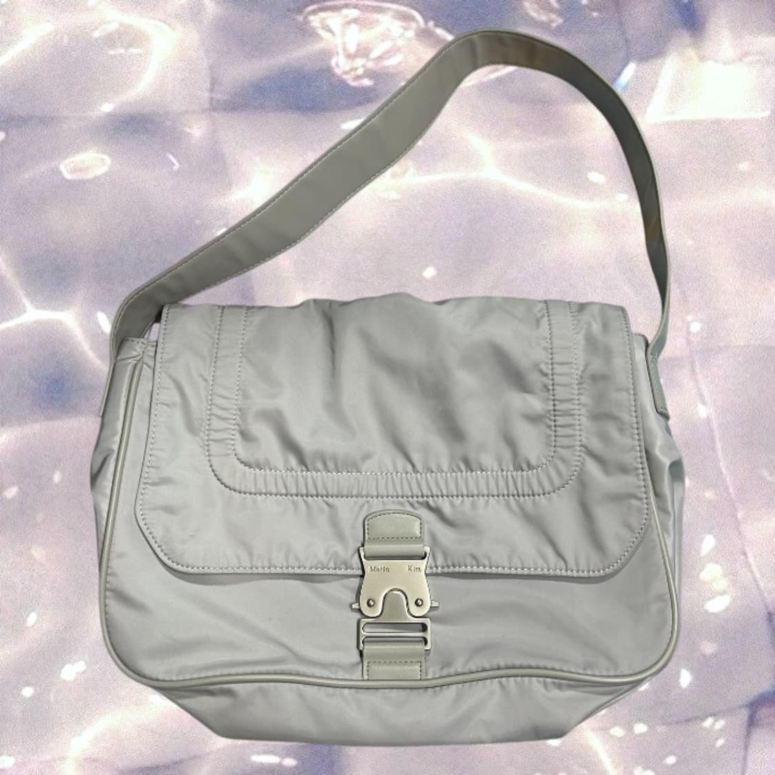 마뗑킴 버클 백 라이트그레이 숄더백 가방  상품이미지3