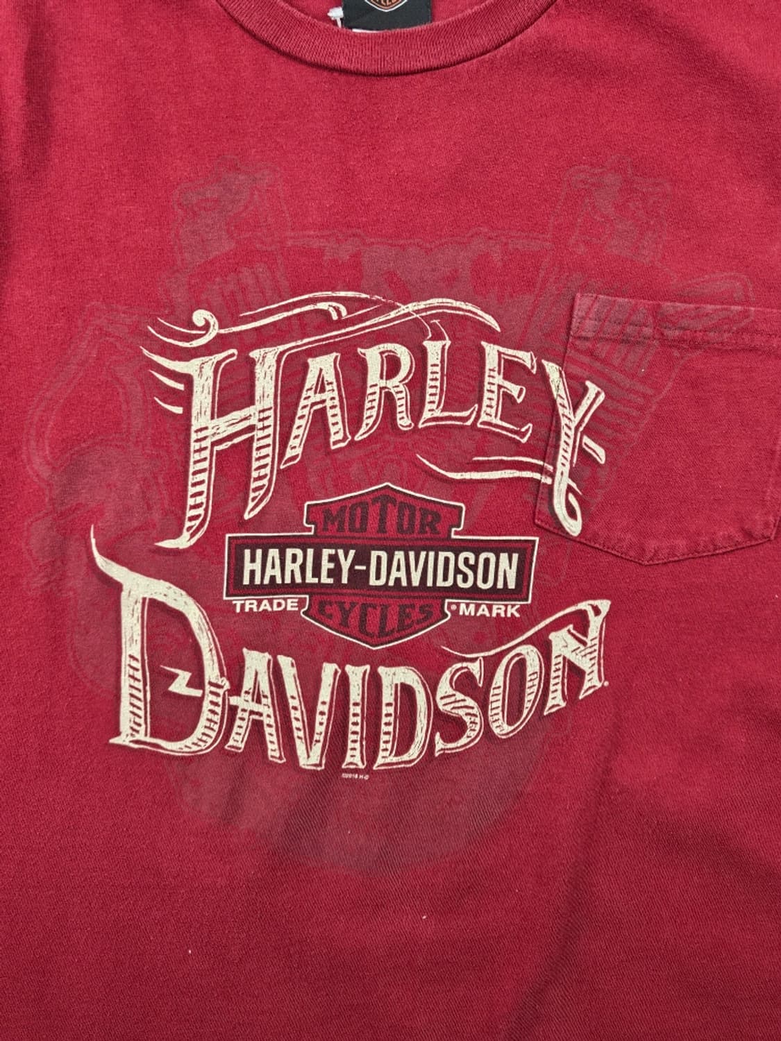할리데이비슨 빈티지 반팔 티셔츠 ( 3XL ) / 11711 상품이미지5
