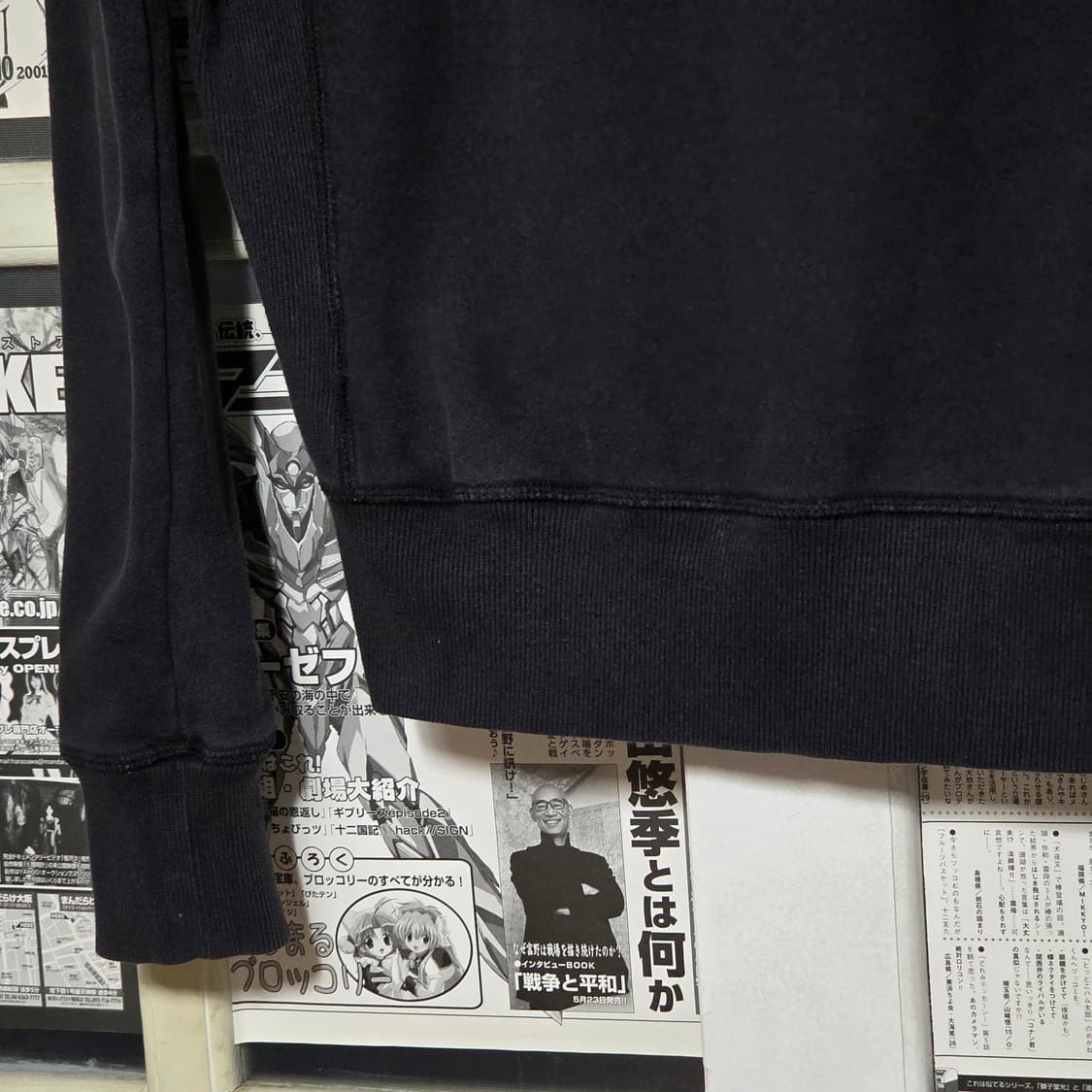 나이키 블랙 스우시 투웨이 후드집업 상품이미지6