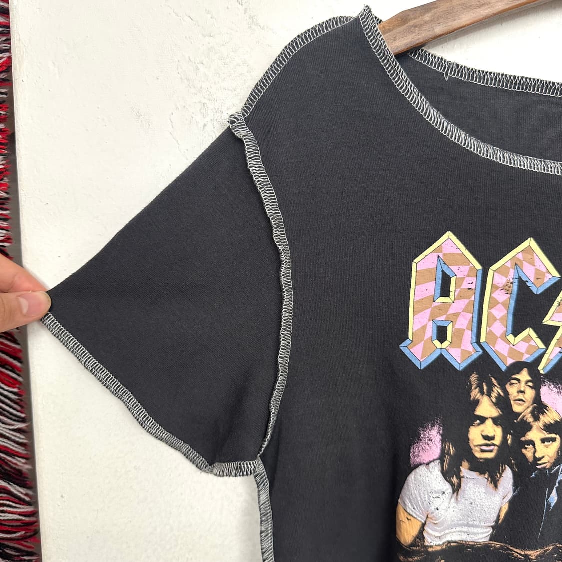 ACDC 오피셜 크롭티 상품이미지3