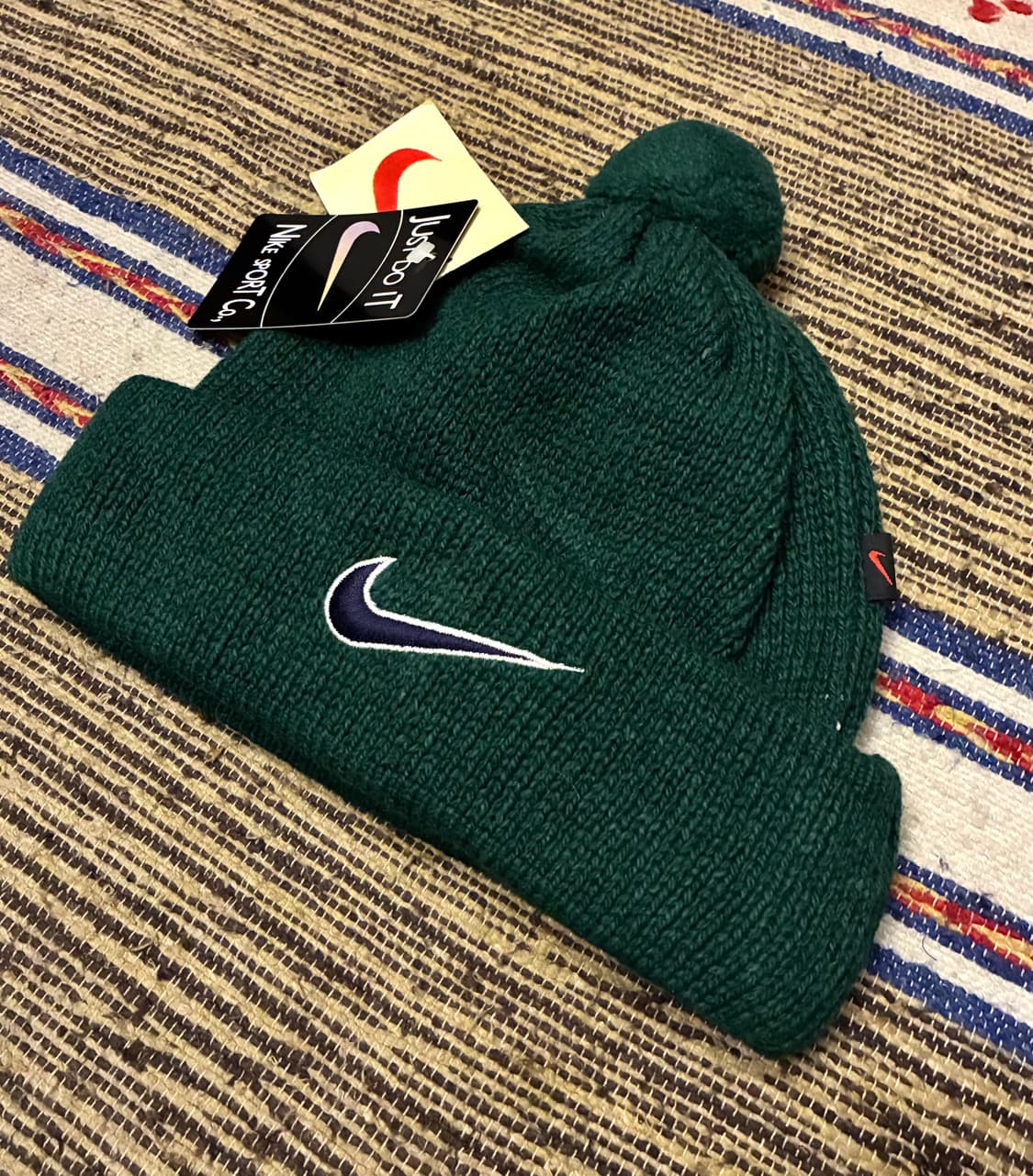 (F)90s Nike 나이키 스우시 빈티지 방울비니 나이키비니 상품이미지2