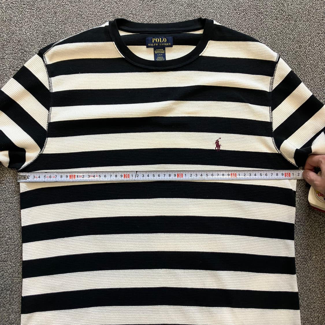 69 폴로 스트라이프 와플 롱슬리브 상품이미지5