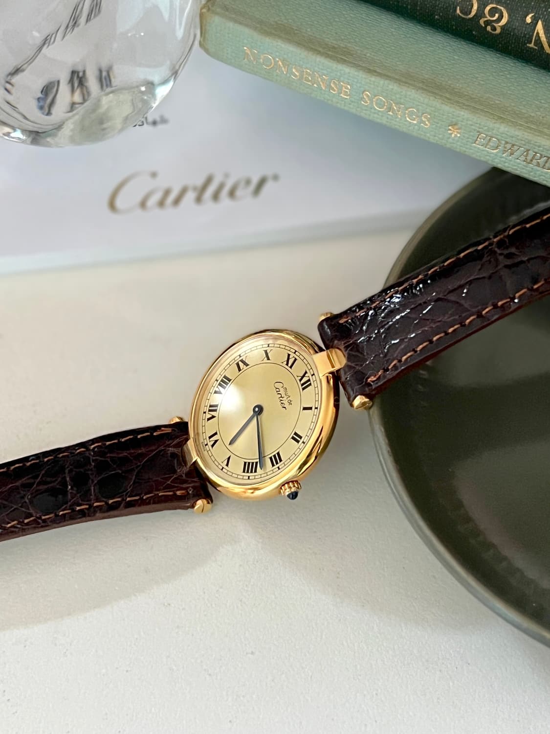  머스트 드 까르띠에 방돔 베르메이유 시계(L남여동용) / 정품감정. 케 상품이미지5
