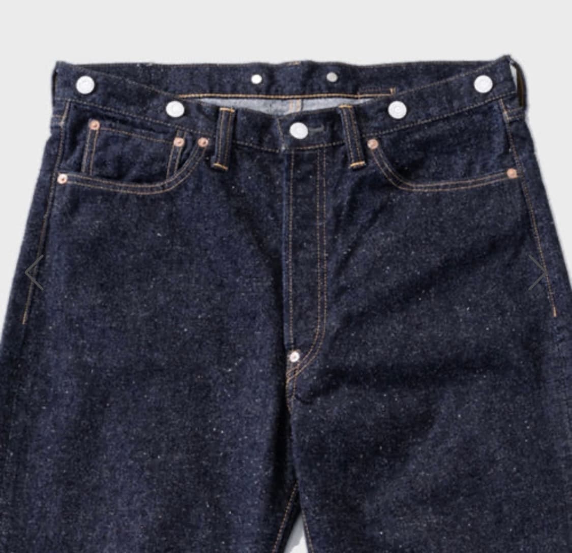 New manual 1942 LV JEANS ONE-WASHED 데님 상품이미지3