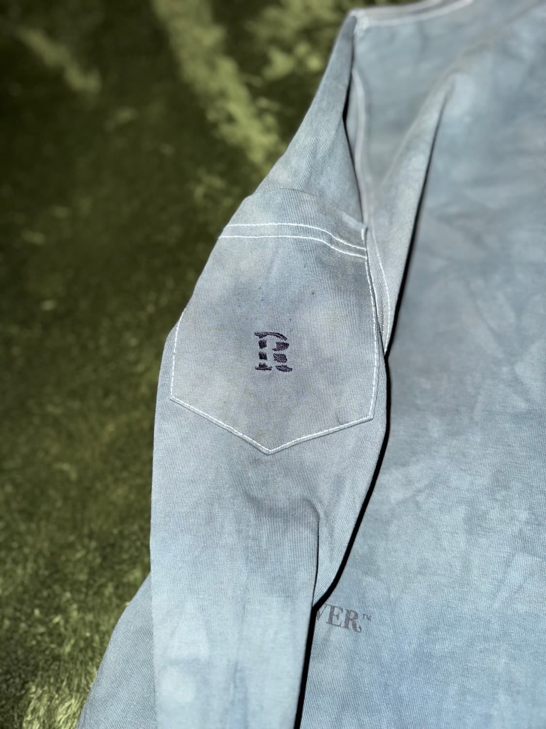 [XL] 리오버 핸드 다잉 리워크 트리플 스티치 롱슬리브 상품이미지6