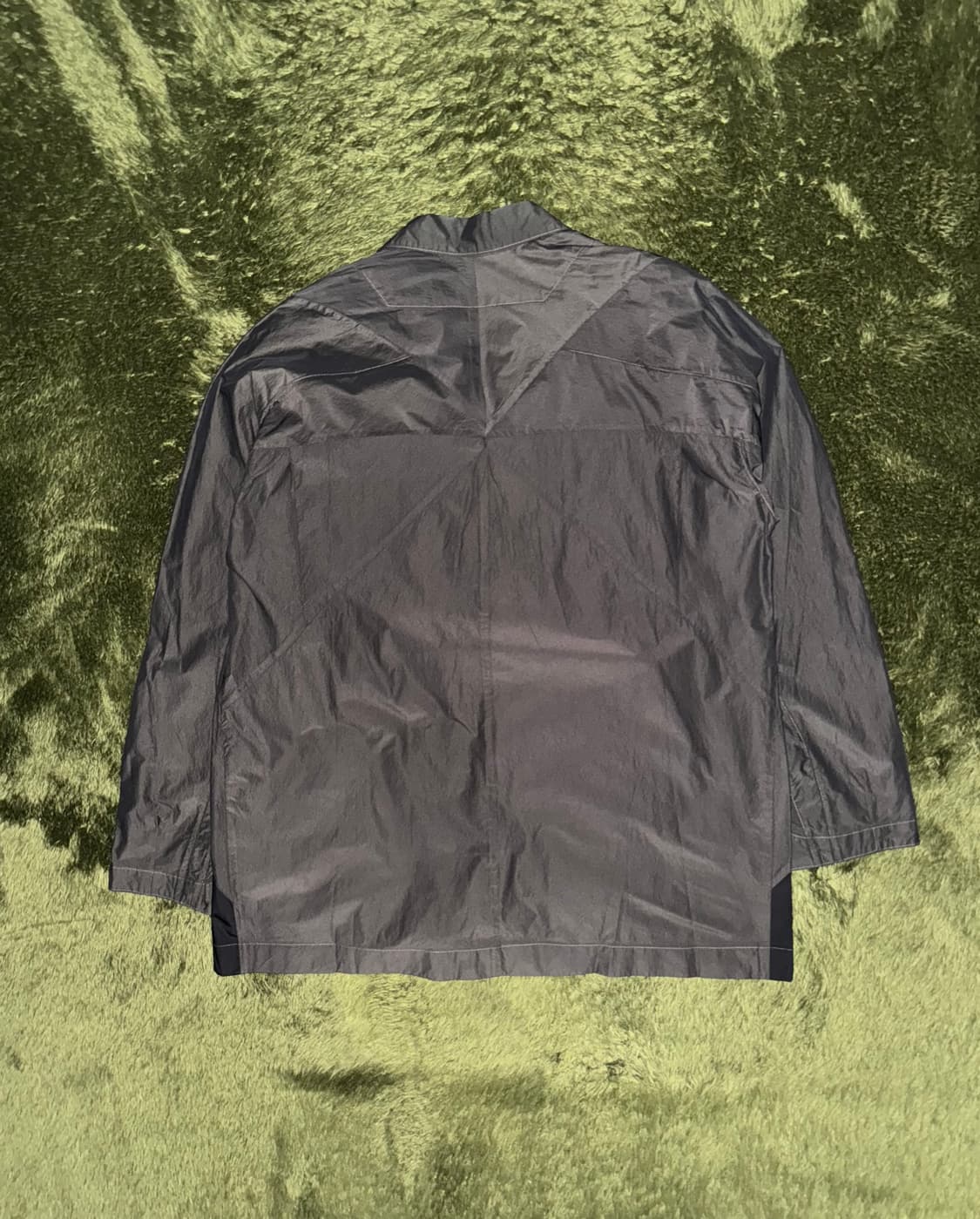 [XL] 코스트퍼킬로 게더드 나일론 다트 디테일 셔츠 챠콜 상품이미지7