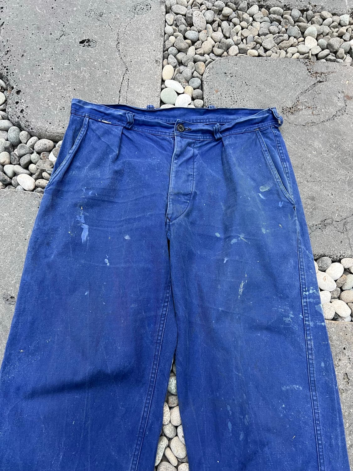 HARD FADED VINTAGE WASHING WIDE 프렌치워크팬츠 상품이미지3