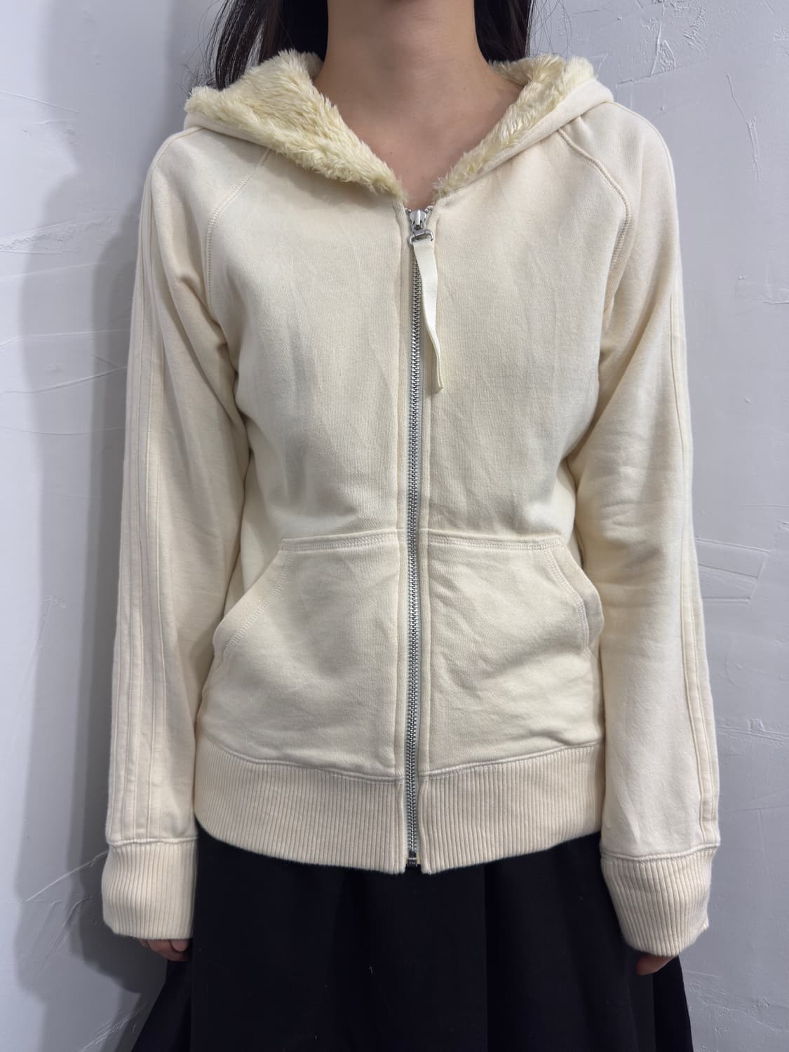 adidas fur hood zipup 상품이미지2