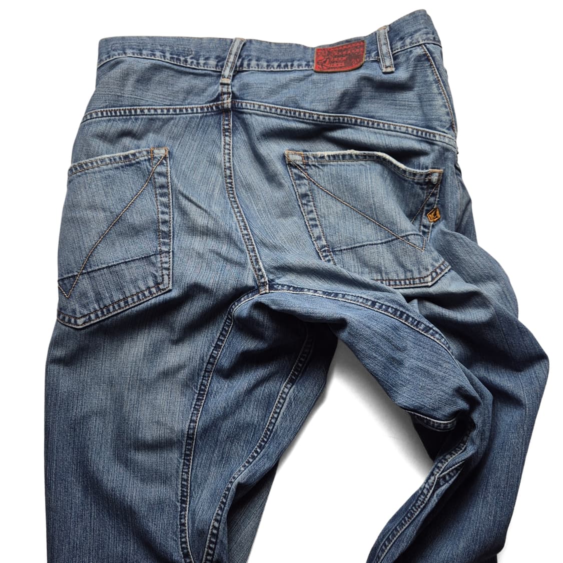 [34x30] 올드 볼텀 커브드 데님팬츠 USA 상품이미지7
