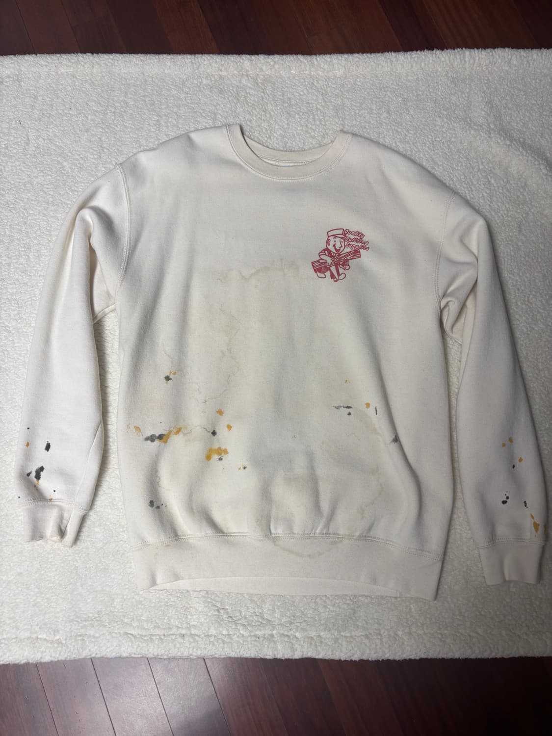 와일드동키 / 럼버 스웻셔츠 내추럴 / L 상품이미지1