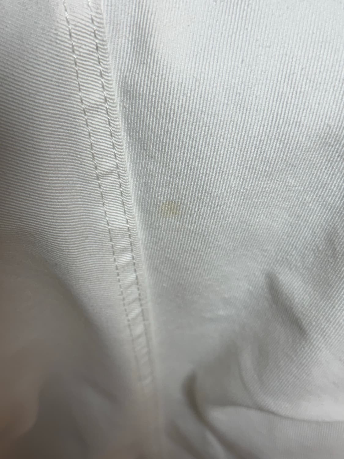 Knee Pin-tuck Printed Denim Pants ,White 상품이미지6