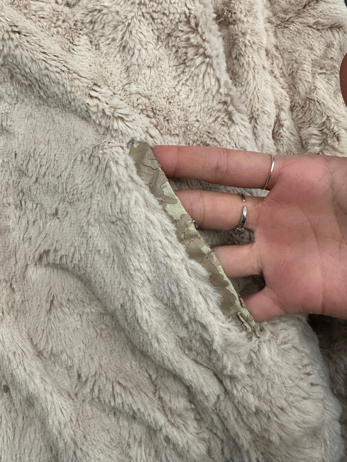 M)Ingni 잉그니 빈티지 여성 quilted lining 셰르파 곰돌 상품이미지4