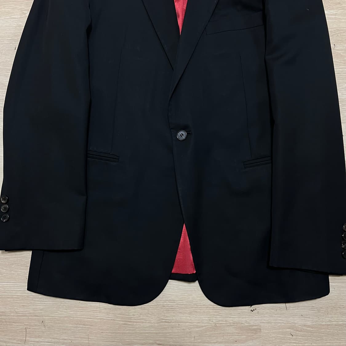 조르지오 아르마니 르콜레지오니 싱글 블레이저 정장자켓 [블랙] L/100 상품이미지3