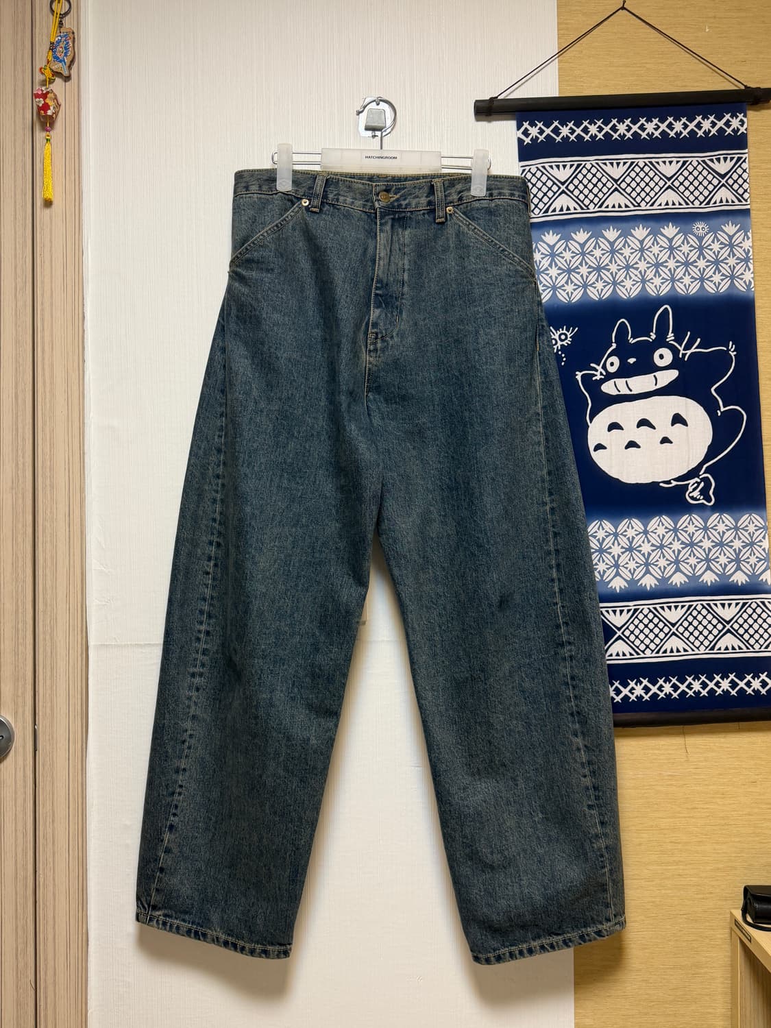 해칭룸/CURVED JEANS(VINTAGE BLUE/4사이즈) 상품이미지1