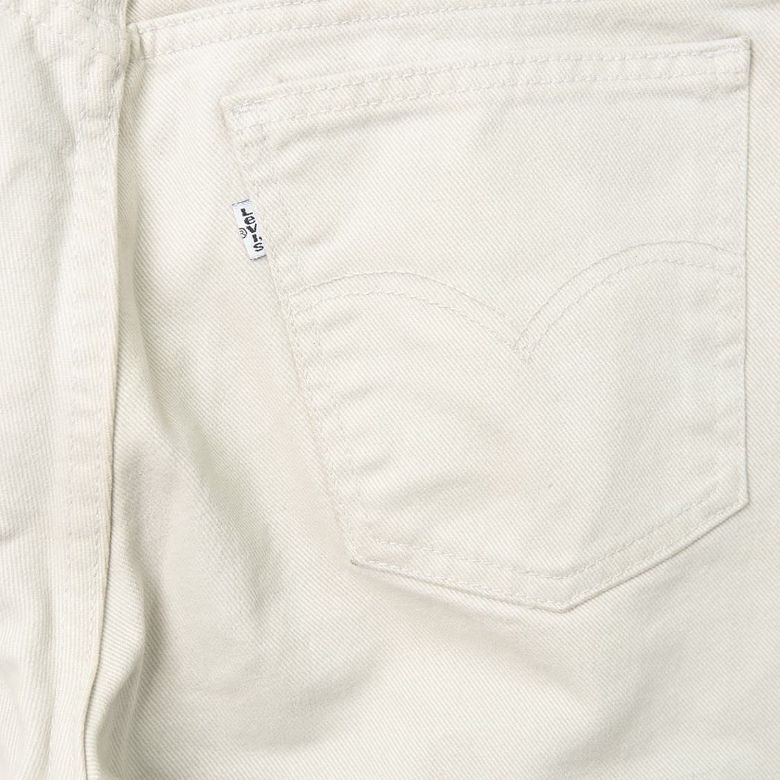 [31] 90s 리바이스 951 릴렉스드 핏 테이퍼드 레그 데님팬츠 크림 상품이미지5