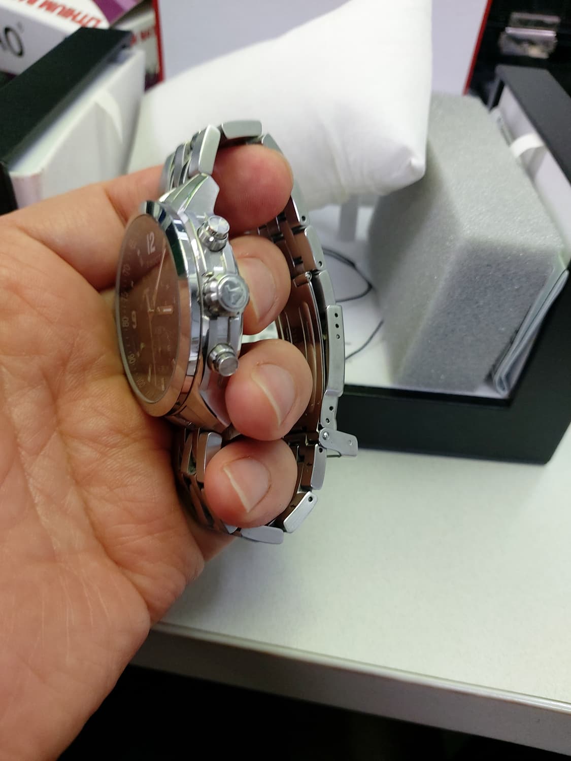 티쏘 메탈 시계 풀박스 판매 상품이미지3