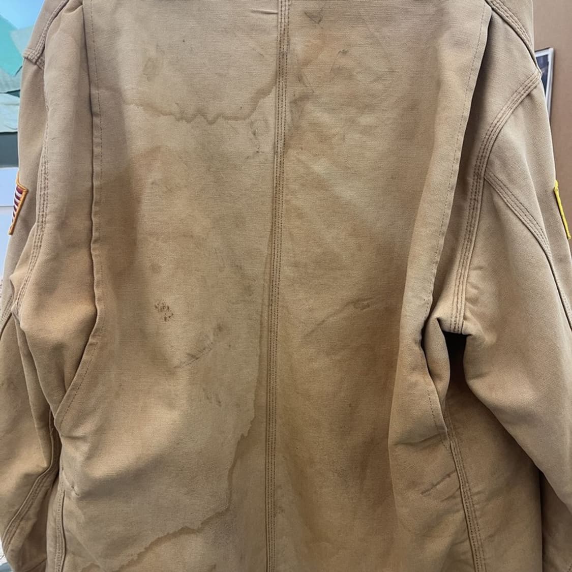 칼하트 빈티지 컨트리 패치 초어 디트로에드 워크자켓 105 C10730 상품이미지6