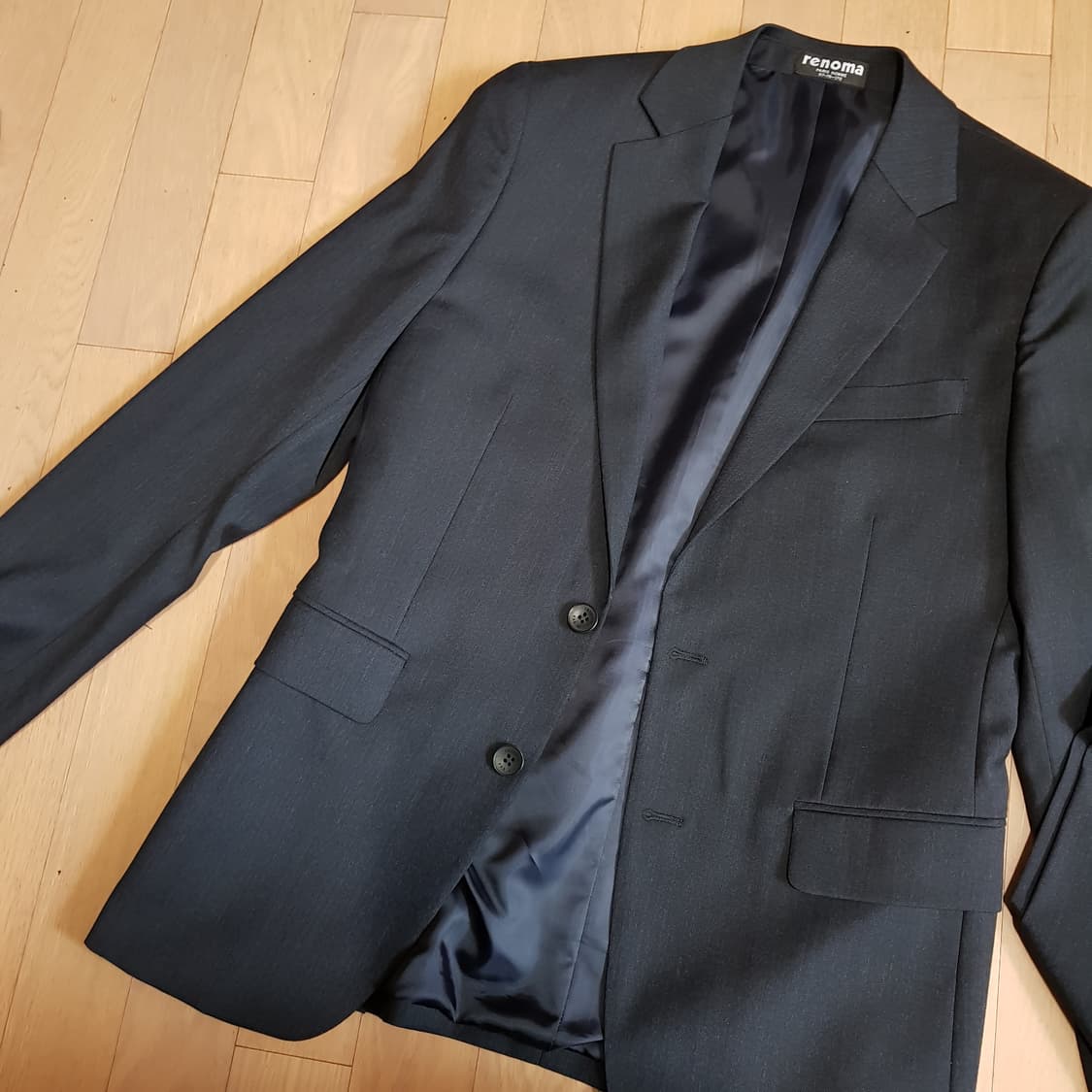 95-97 / 레노마 / 정장 자켓 바지 셋업세트 /네이비/407-수02 상품이미지2