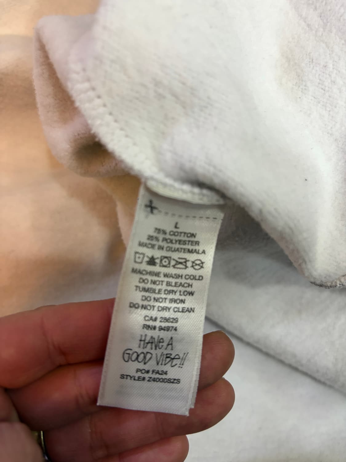 스투시 밴쿠버 후드집업 애쉬 L 상품이미지6