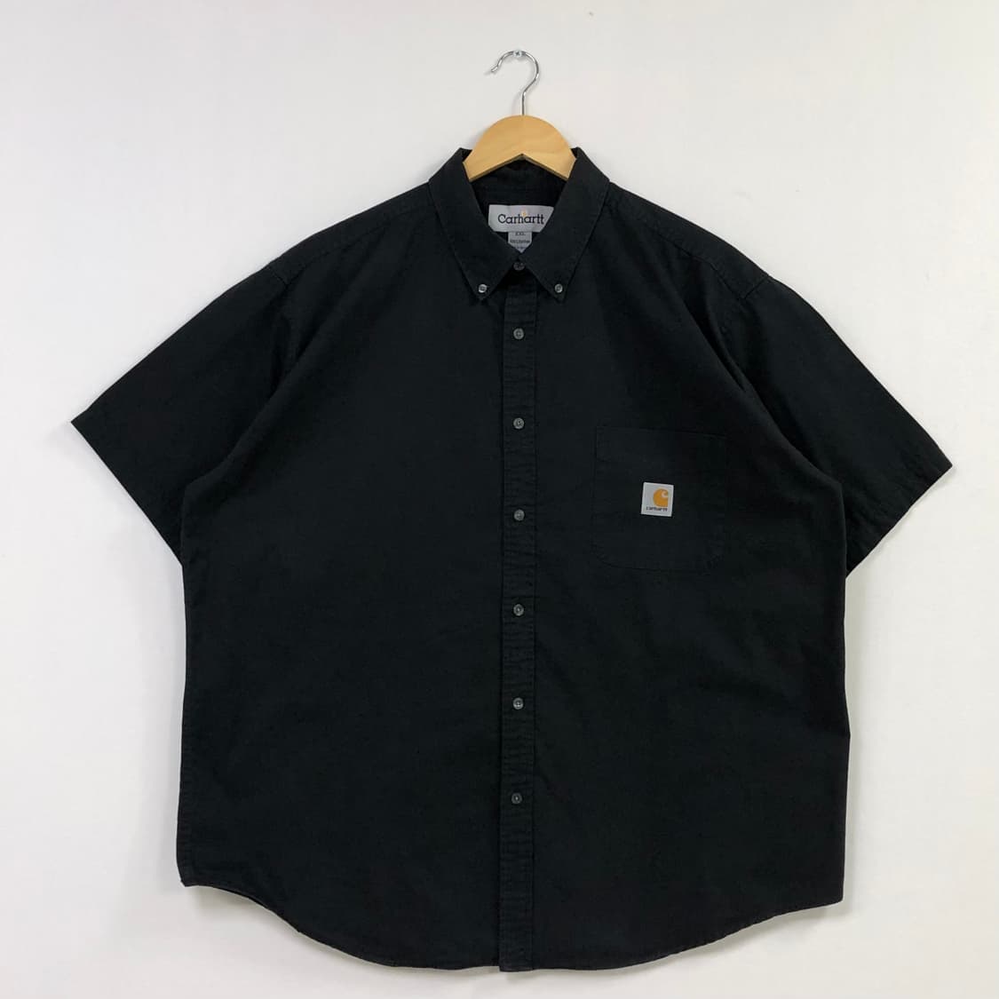 Xxl 칼하트 블랙 워크 셔츠 상품이미지2