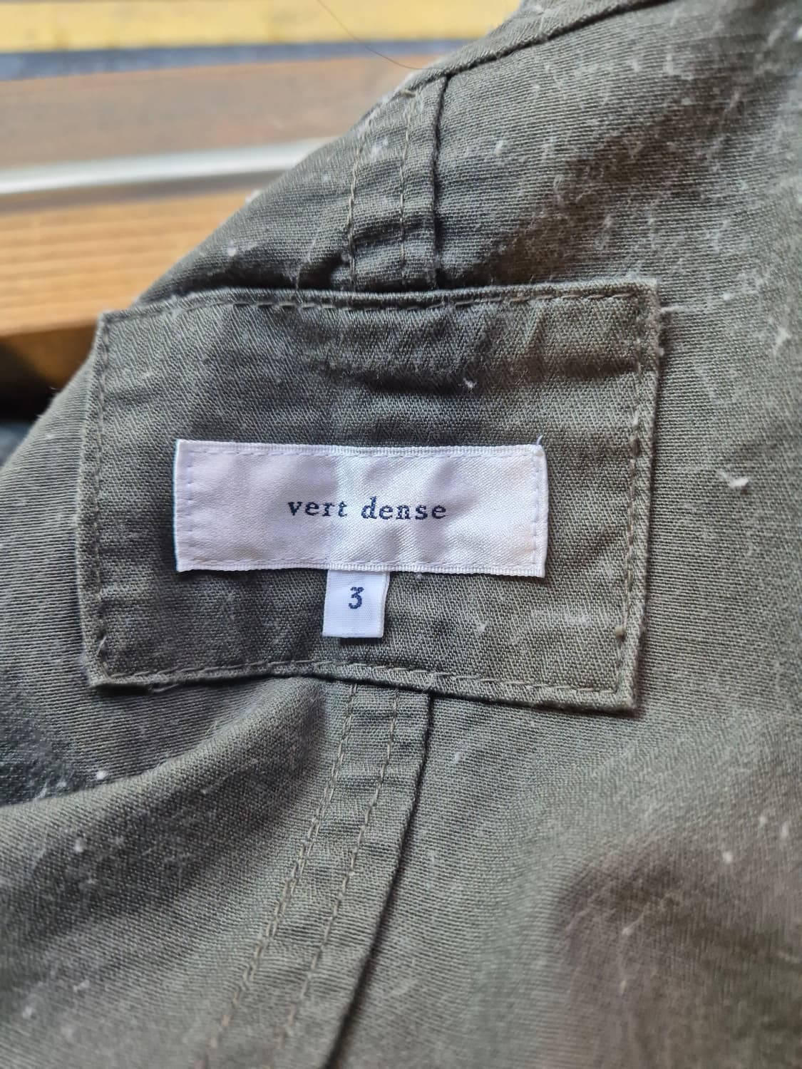 vert dense 일본 빈티지 야상 피쉬테일 자켓 판매합니다 상품이미지1