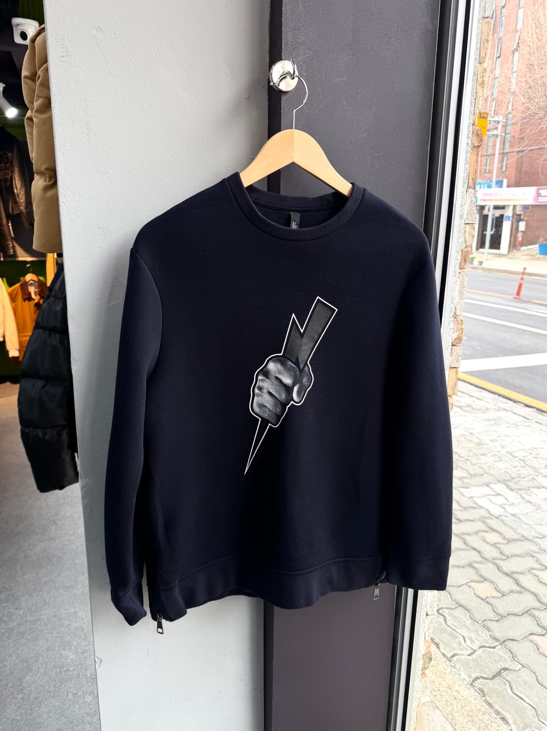 M/ 닐바렛 썬더피스트 네오프렌 맨투맨 상품이미지3