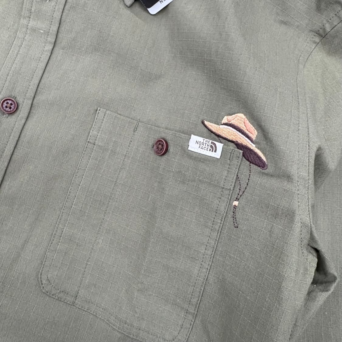 (100)노스페이스립스탑셔츠 상품이미지4