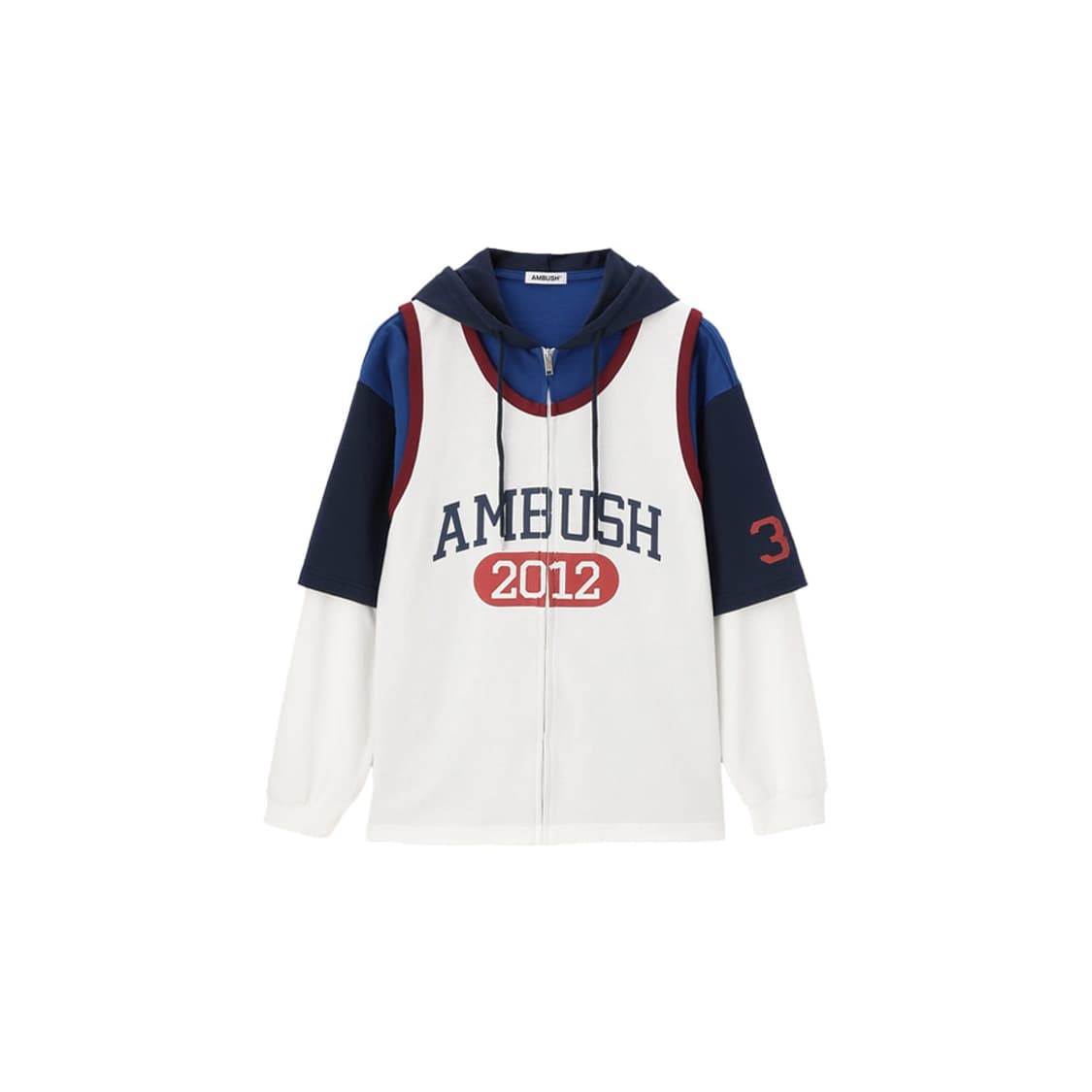 AMBUSH 앰부쉬  BASKETBALL LAYERED HOODIE 상품이미지1