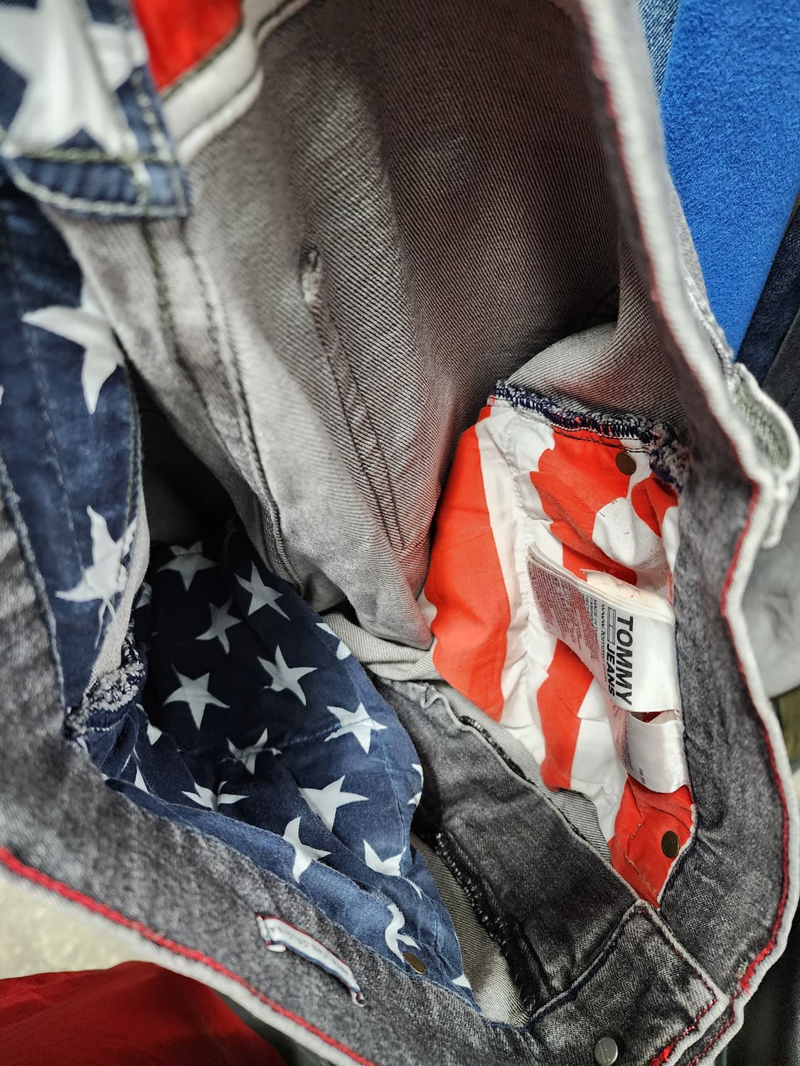 타미힐피거 USA 성조기 모던 테이퍼드 데님 팬츠 상품이미지9