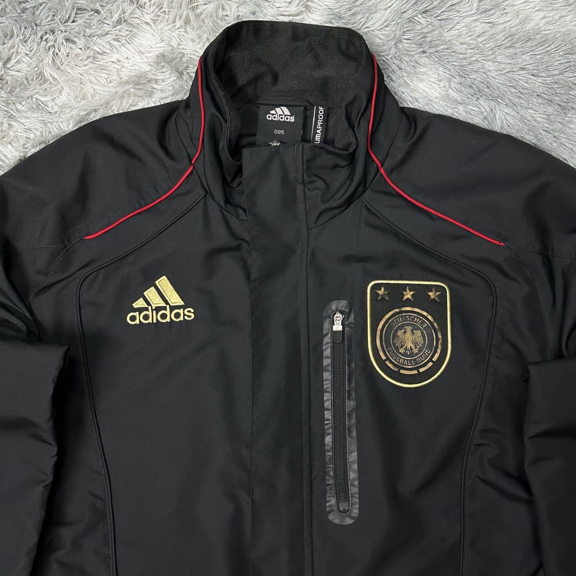 아디다스 독일 09-10 국대 바람막이 블랙 m 상품이미지2