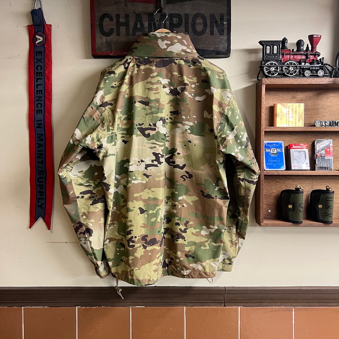 미군 오리지널 멀티캠 팩라이트 자켓 데드스탁 S / M / L / XL  상품이미지10