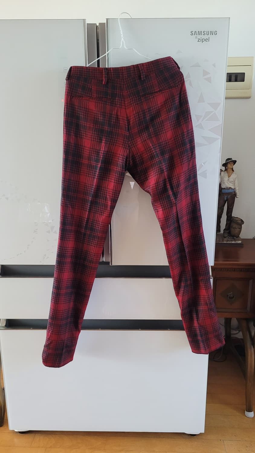 발렌티노 체크 깅엄 수트 상하의 셋업 500만짜리 상품이미지7