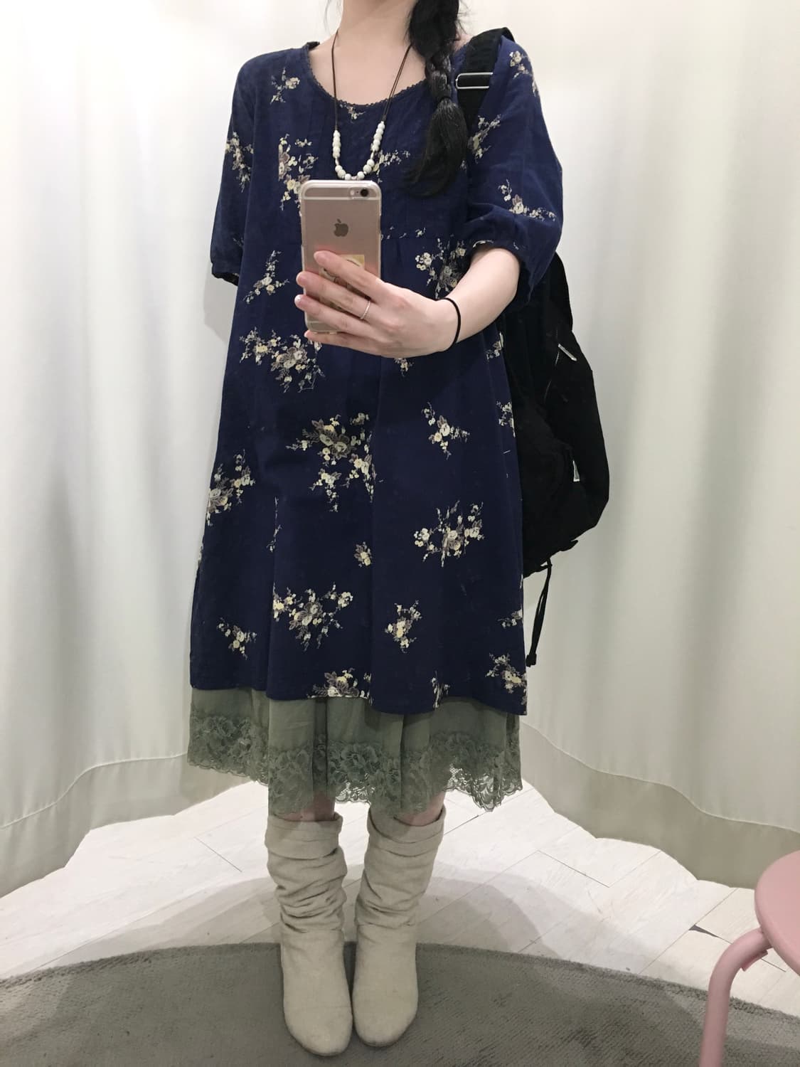 Samansa mos2 flower onepiece 상품이미지4