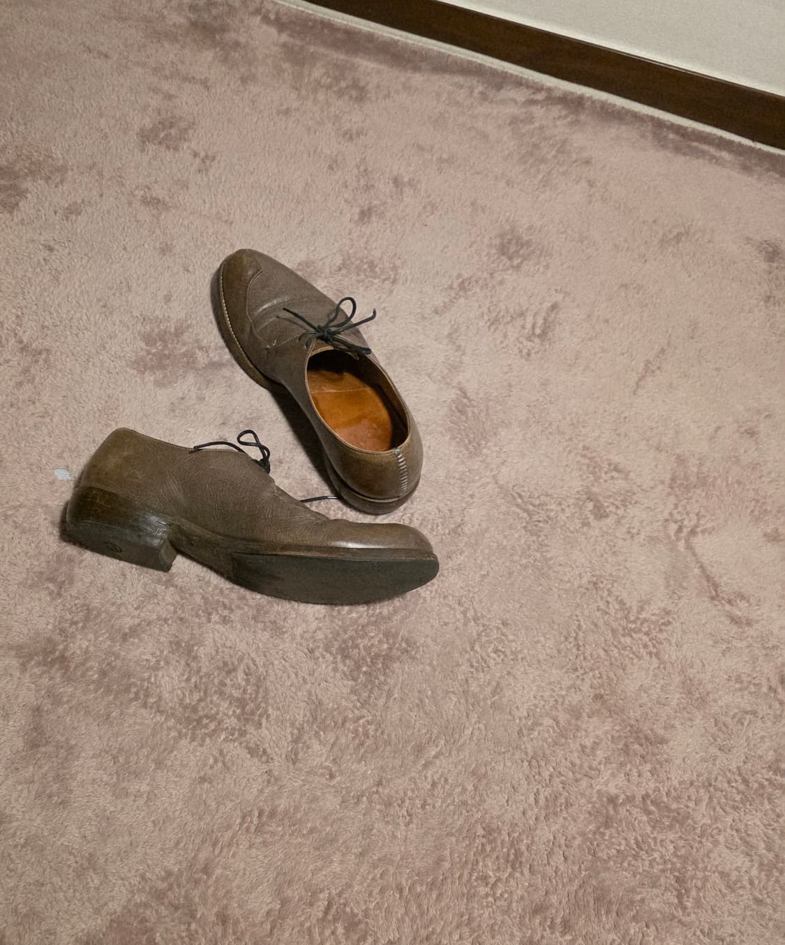 The viridi anne stich leather shoes 상품이미지1