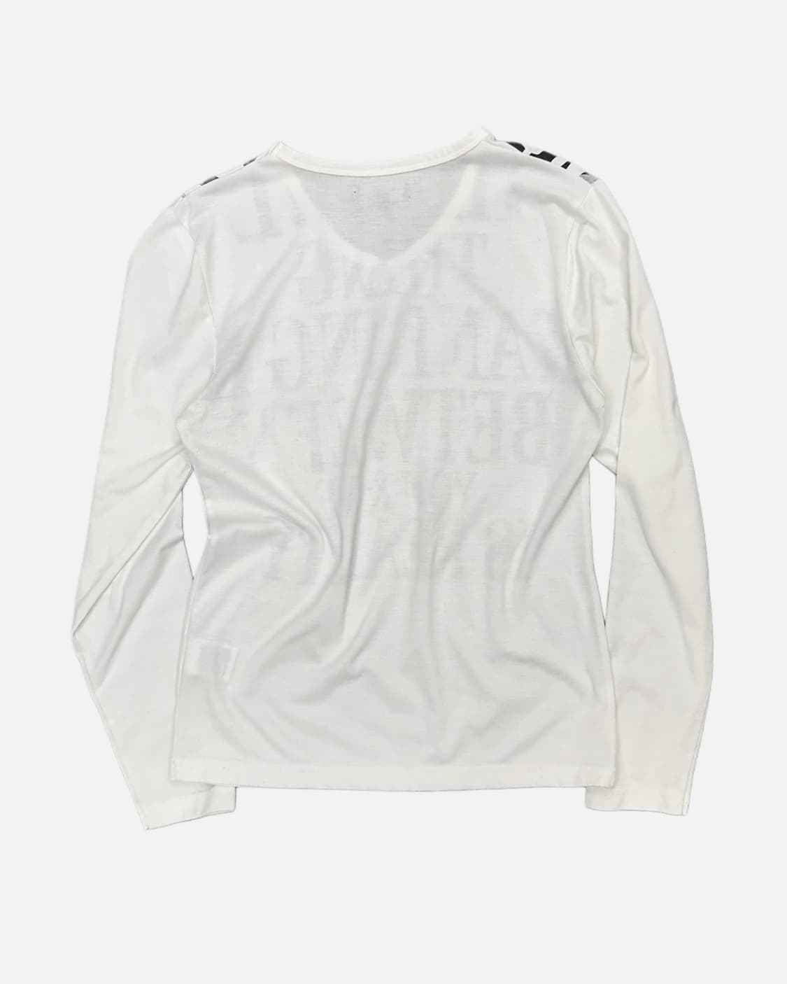 punk lettering v-neck t-shirt 상품이미지4