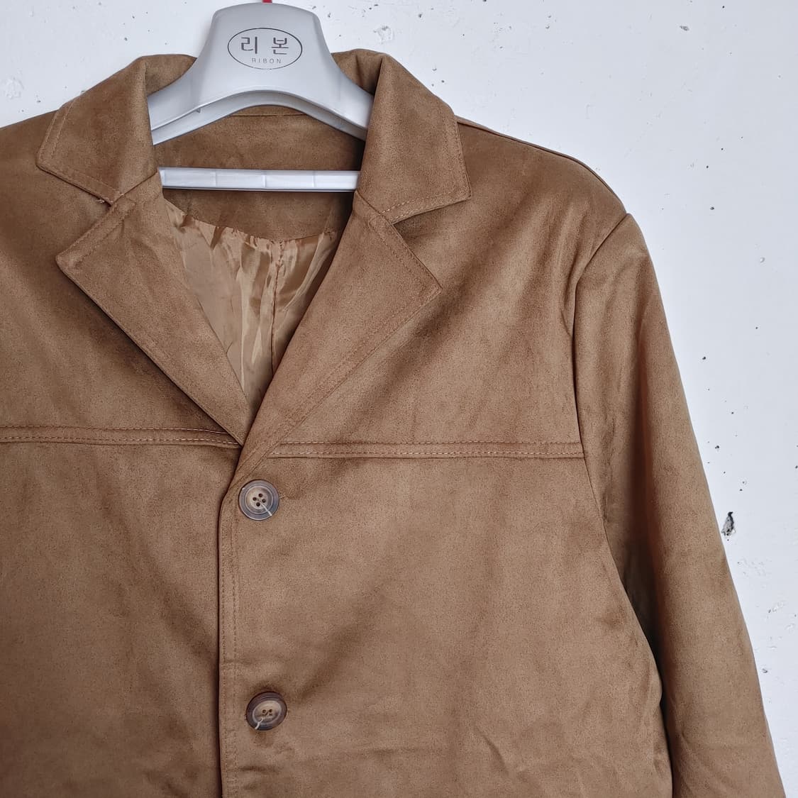 세무 스웨이드 블레이저 자켓 F 새상품 상품이미지2