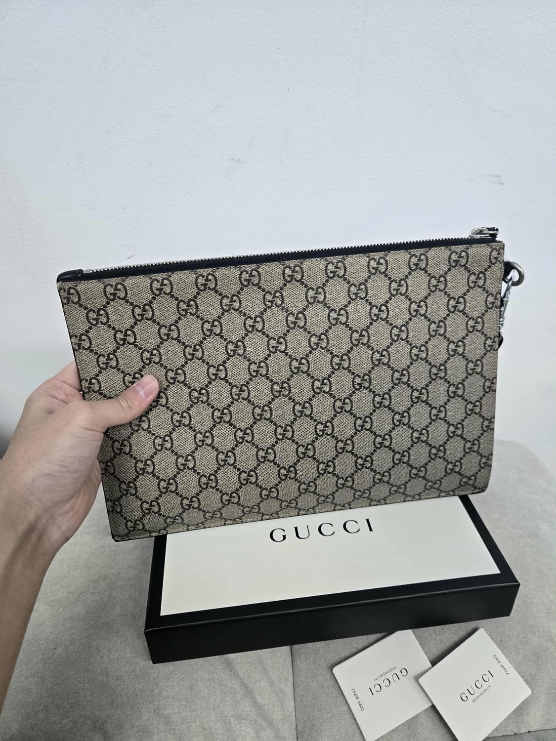 [보증서 정품]구찌 꿀벌 클러치백 상품이미지4