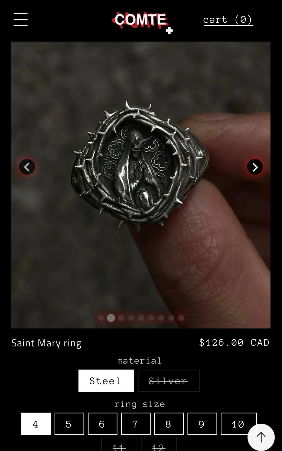 project comte Saint Mary ring 상품이미지2