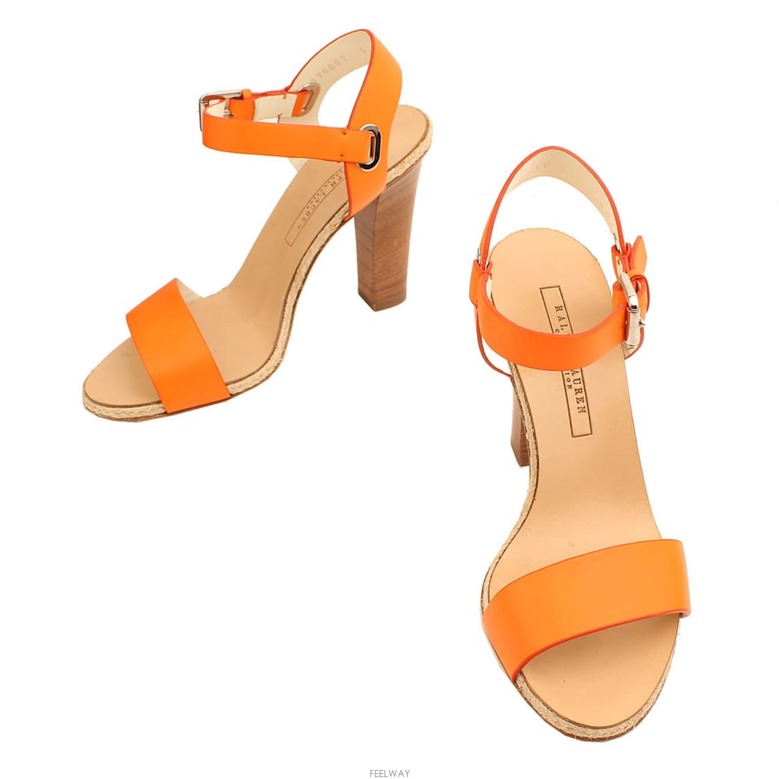 랄프로렌 오렌지 스트랩 샌들 225 상품이미지1