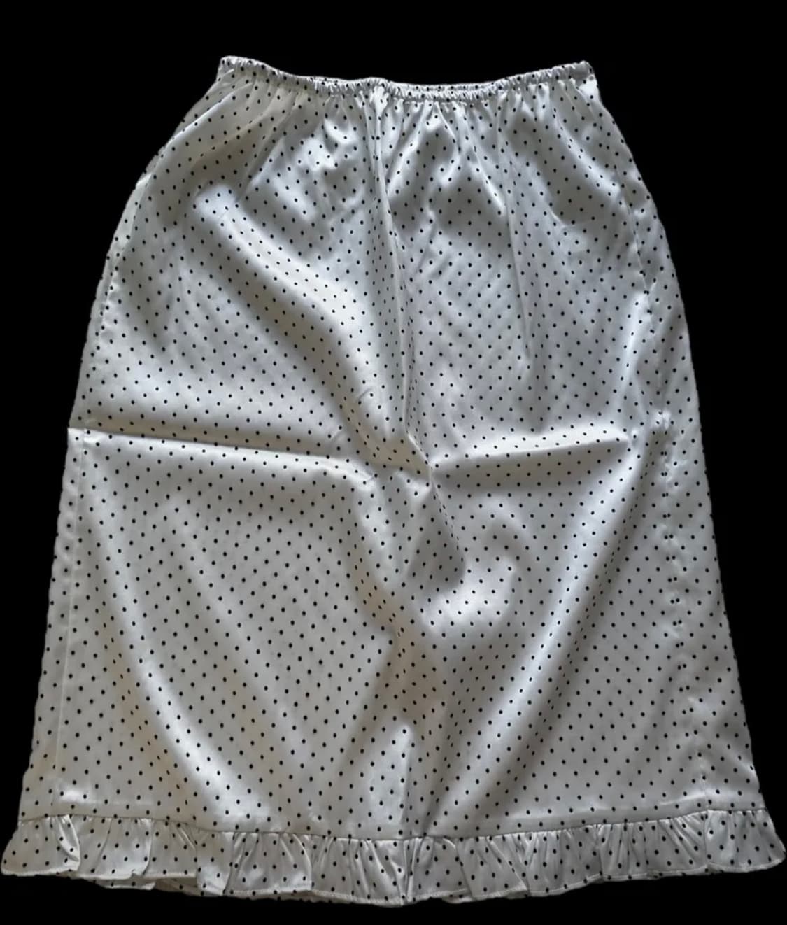 마조네 도트 미디 레이어드 스커트 FRILL LAYERED MIDI SK 상품이미지1