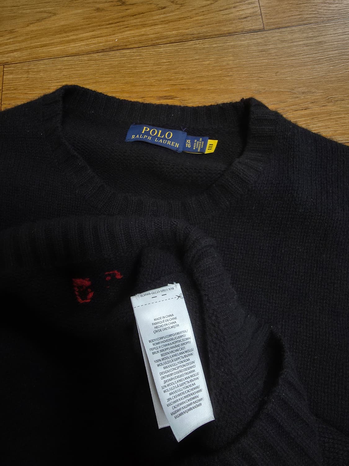 폴로 베어 울 니트 상품이미지3