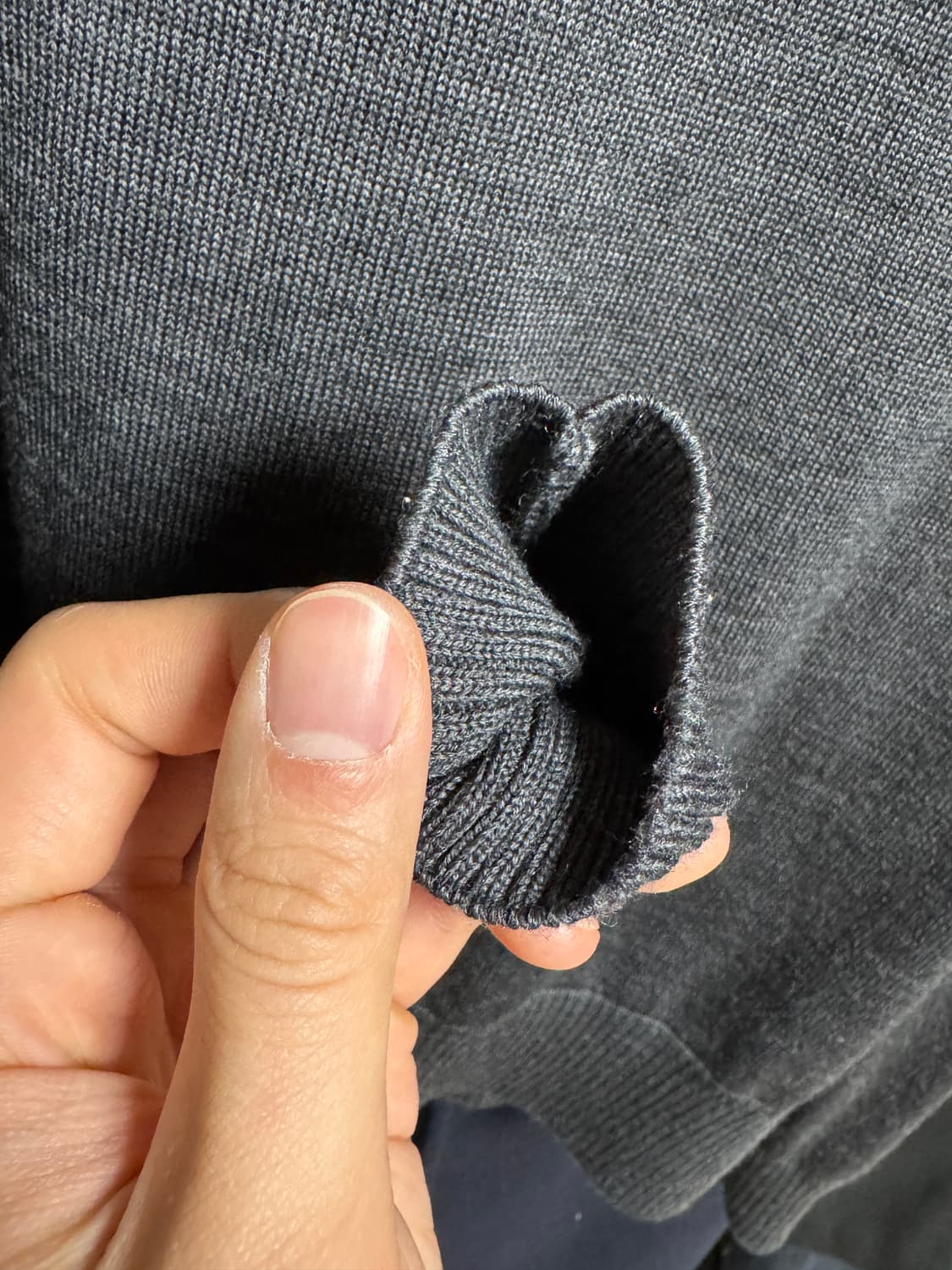 [XS] 메종키츠네 폭스헤드 울 가디건 상품이미지3