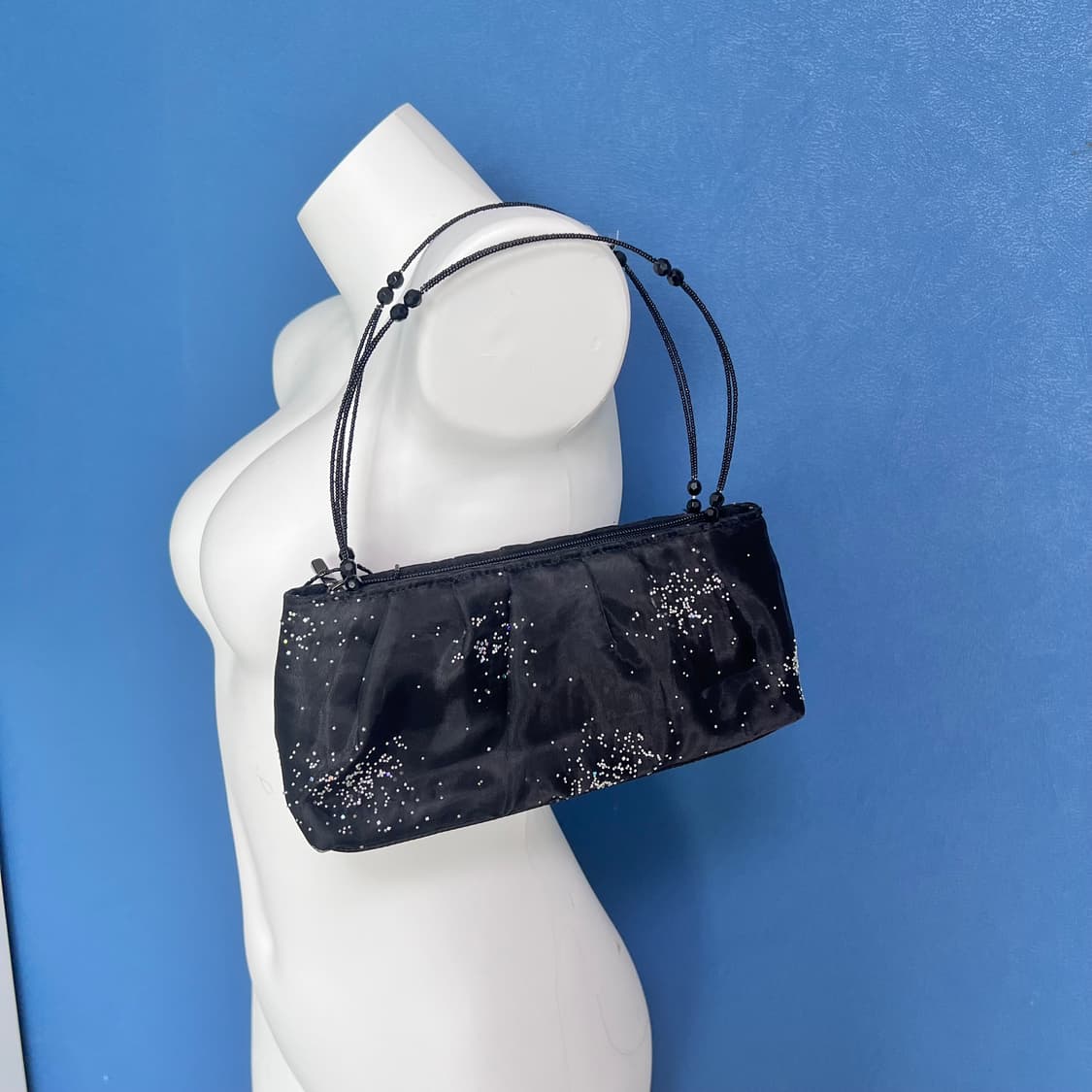 Via Demizon Doux 일본 빈티지 블랙 숄더백 상품이미지2